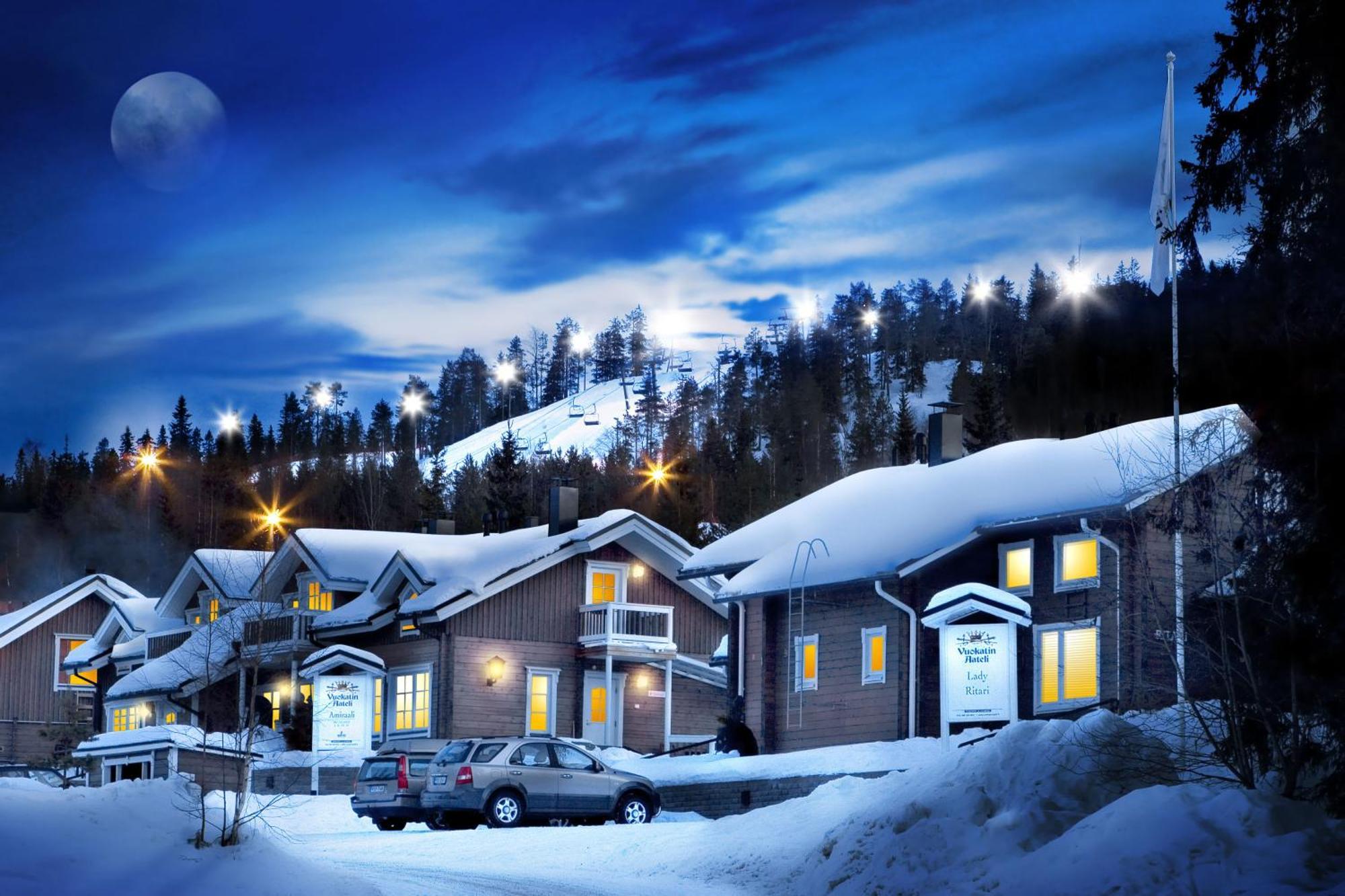 Vuokatin Aateli Apartments Vuokatti Exterior foto